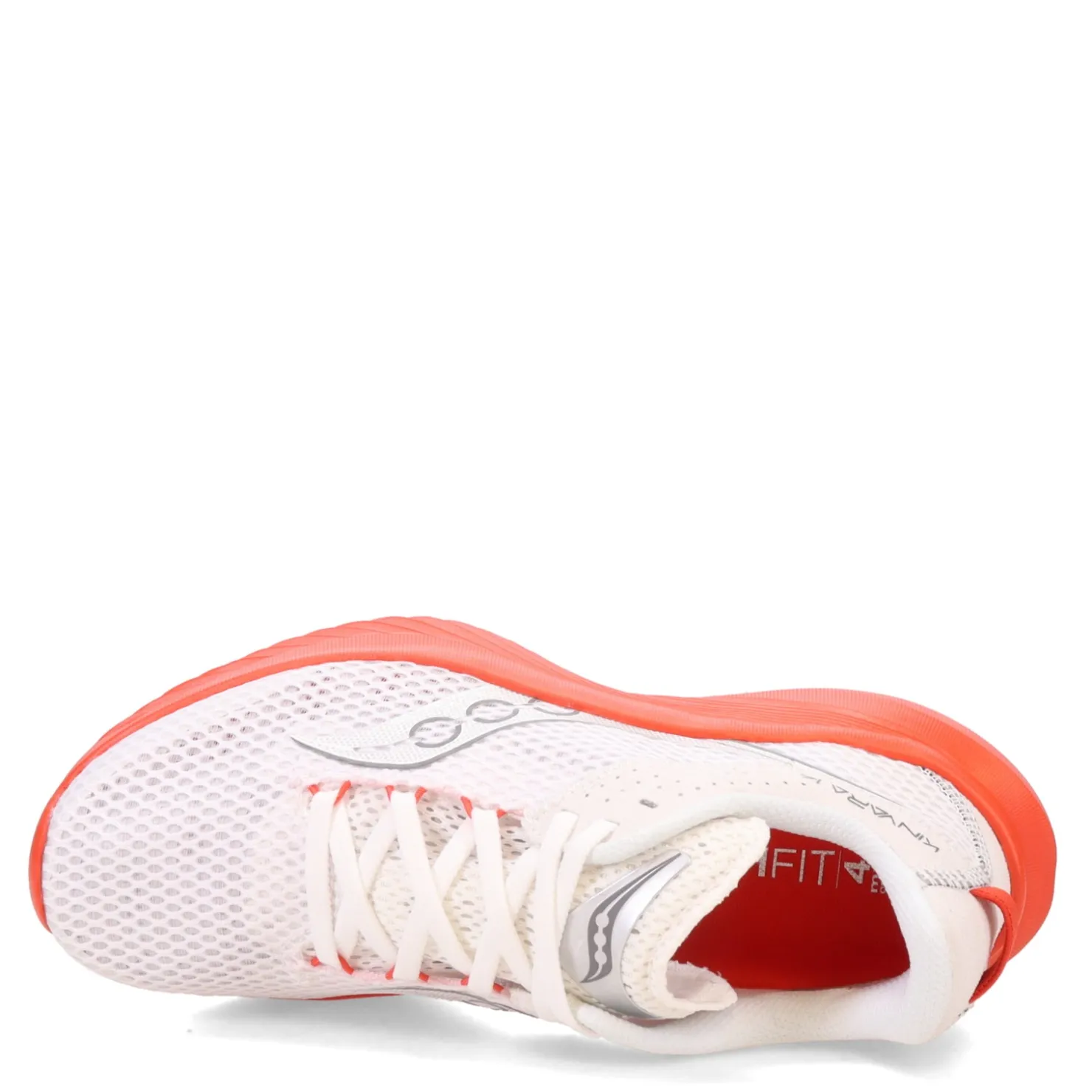 Running*Saucony Women's , Kinvara 14 Running Shoe White/Red/Grey