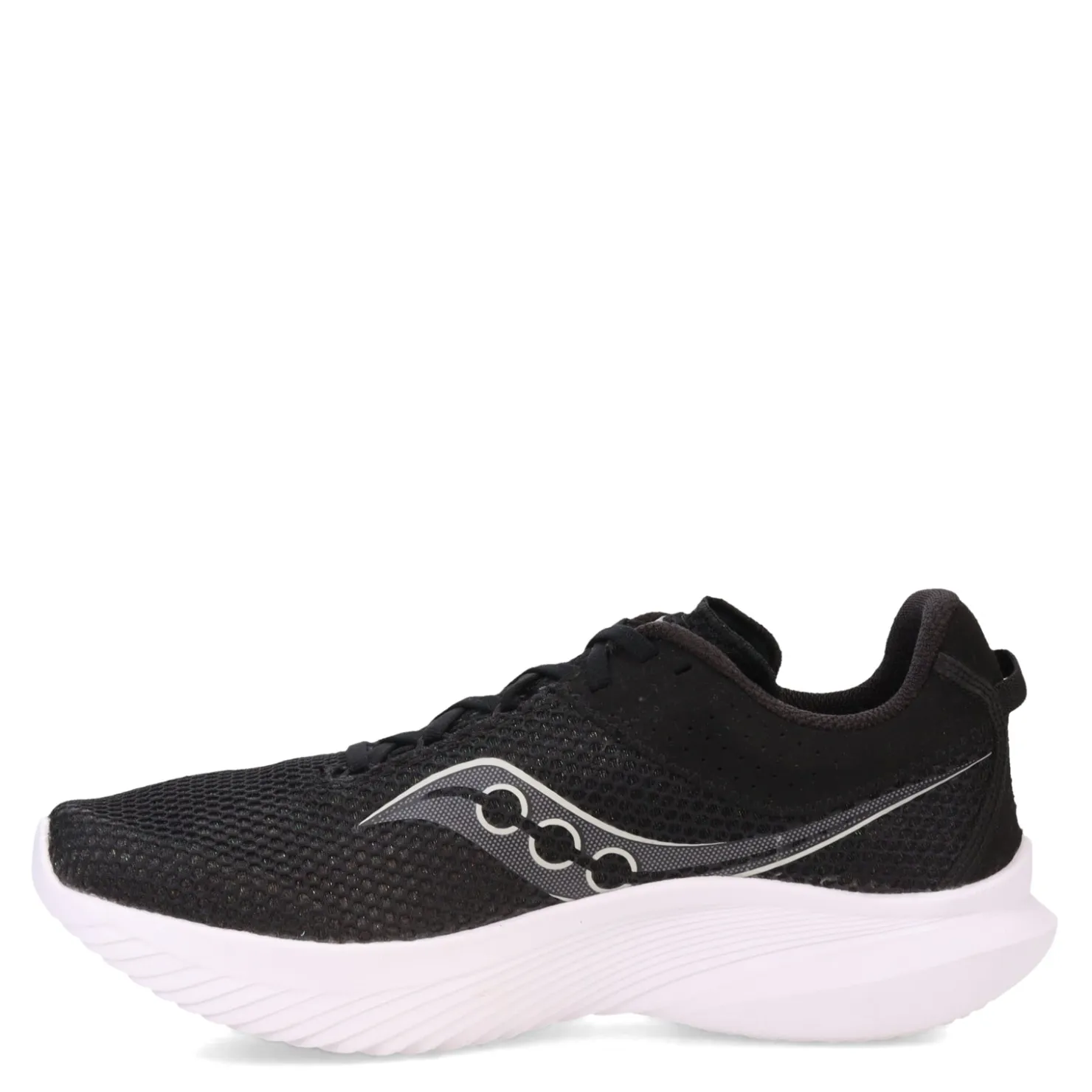 Running*Saucony Women's , Kinvara 14 Running Shoe - Wide Width Black/White