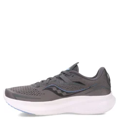 Running*Saucony Women's , Ride 15 Running Shoe Charcoal/Jewel