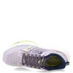 Running*Saucony Women's , Ride 17 Running Shoe Iris/Navy