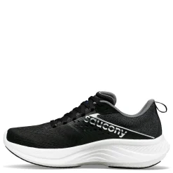 Running*Saucony Women's , Ride 17 Running Shoe - Wide Width Black/White