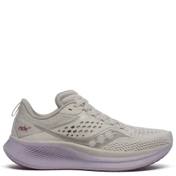Running*Saucony Women's , Ride 17 Running Shoe - Wide Width Moon/Viola