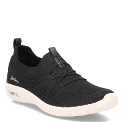 Walking*Skechers Women's , Arch Fit Flex Sneaker Black / White
