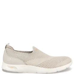 Walking*Skechers Women's , Arch Fit Refine - Don't Go Slip-On Taupe