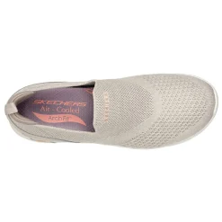 Walking*Skechers Women's , Arch Fit Refine - Don't Go Slip-On Taupe