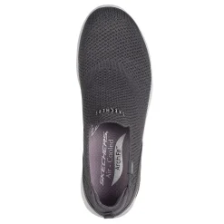 Walking*Skechers Women's , Arch Fit Refine - Iris Sneaker Charcoal