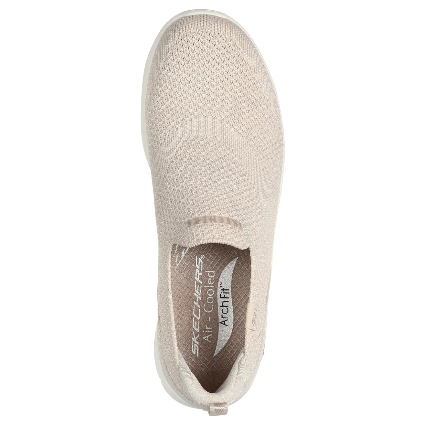 Walking*Skechers Women's , Arch Fit Refine - Iris Sneaker Natural