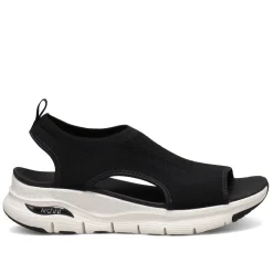 Wedges*Skechers Women's , Arch Fit - City Catch Sandal Black