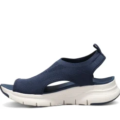 Wedges*Skechers Women's , Arch Fit - City Catch Sandal Navy