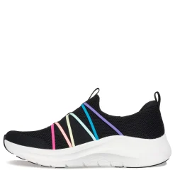 Walking*Skechers Women's , Arch Fit 2.0 - Colorful Road Sneaker Black Rainbow Multi