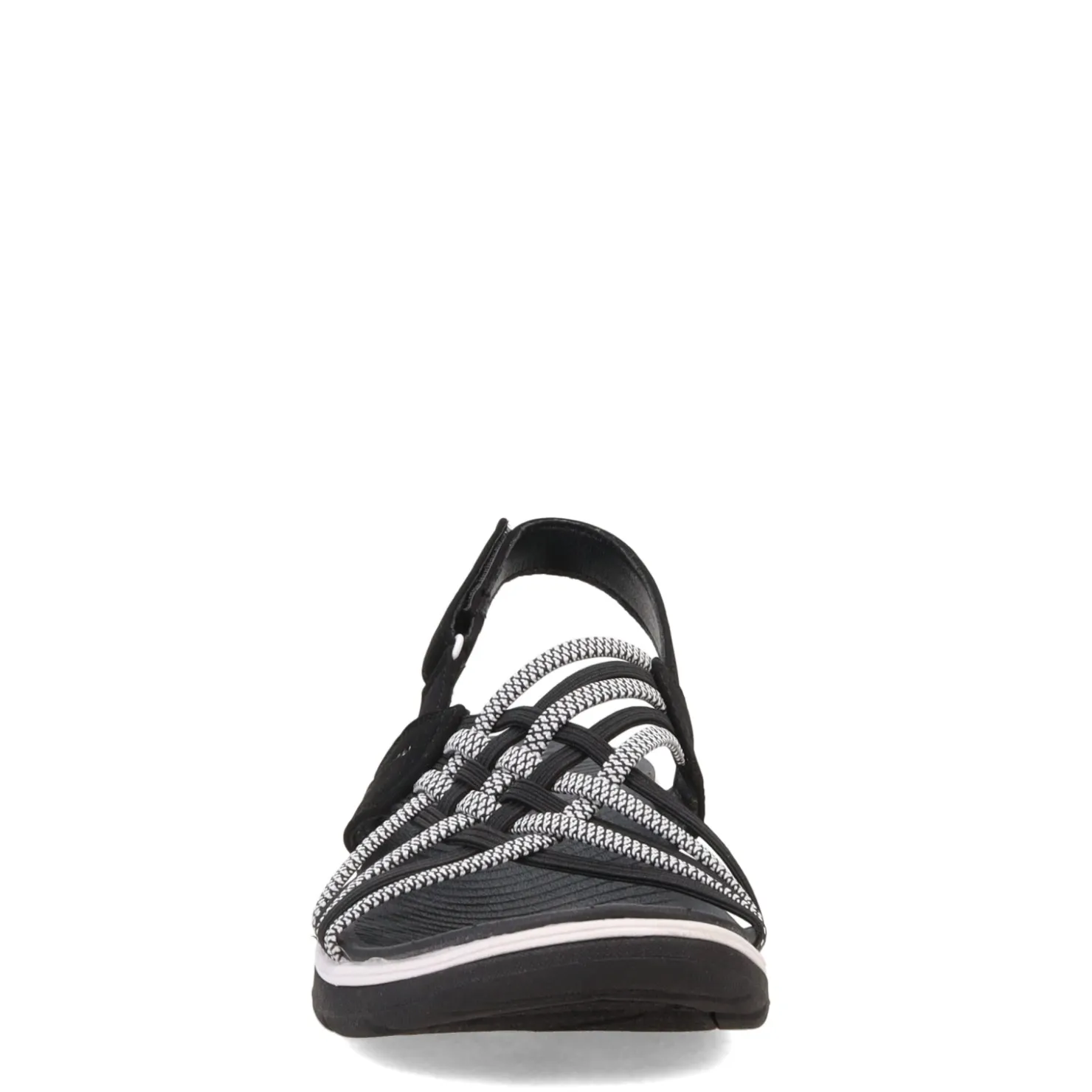 Outdoor & Hiking*Skechers Women's , Arch Fit Reggae Sport Sandal Black/White