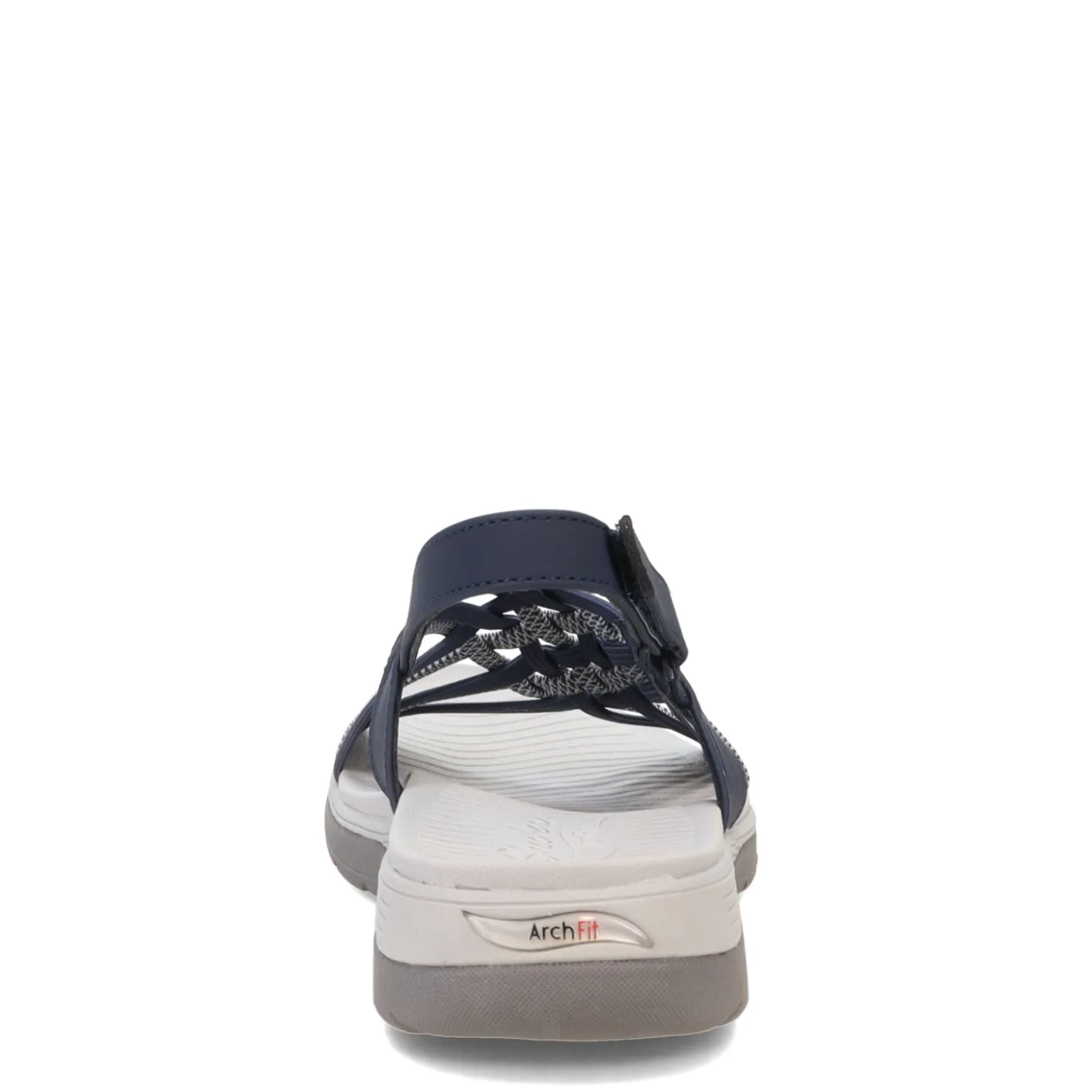 Outdoor & Hiking*Skechers Women's , Arch Fit Reggae Sport Sandal Navy/Grey
