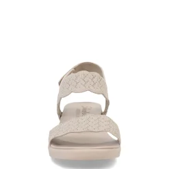 Wedges*Skechers Women's , Arya - On The Rise Sandal Taupe