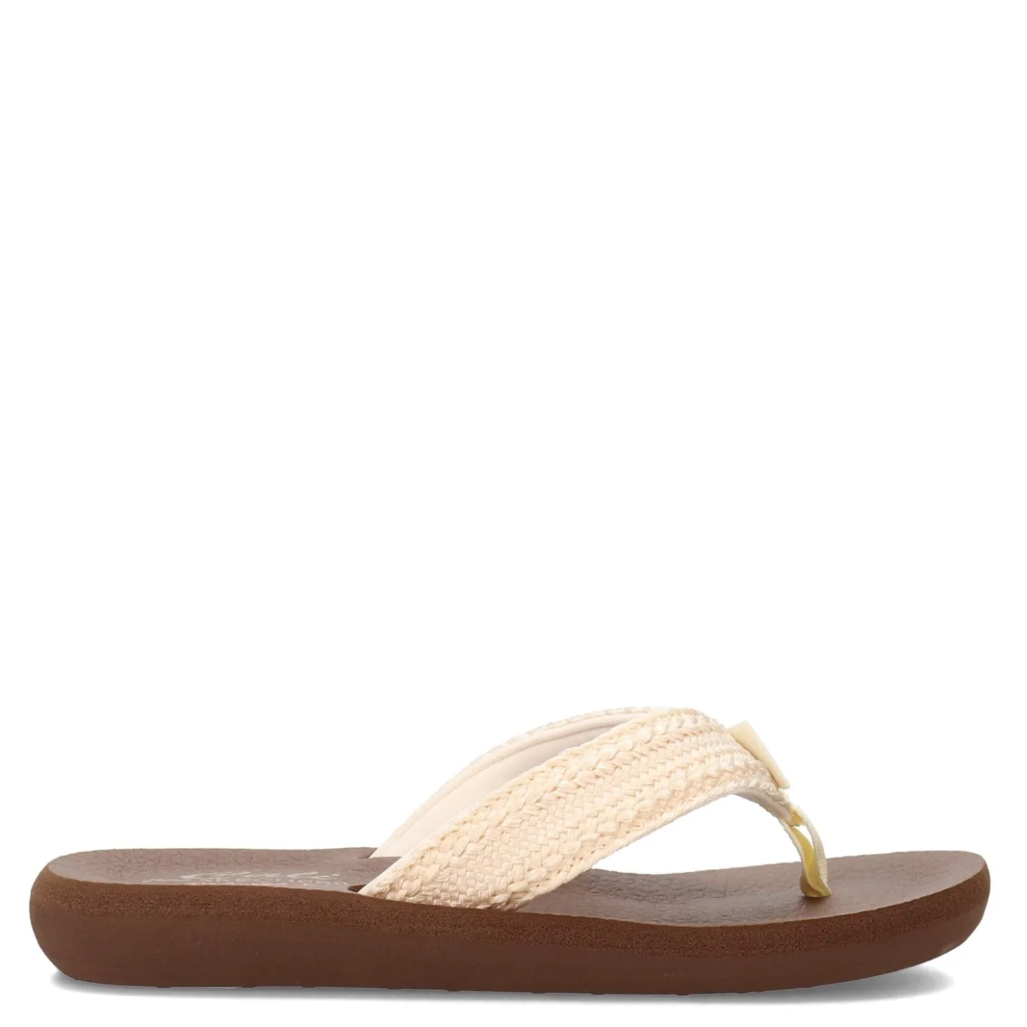 Flip Flops*Skechers Women's , Asana Sandal Natural