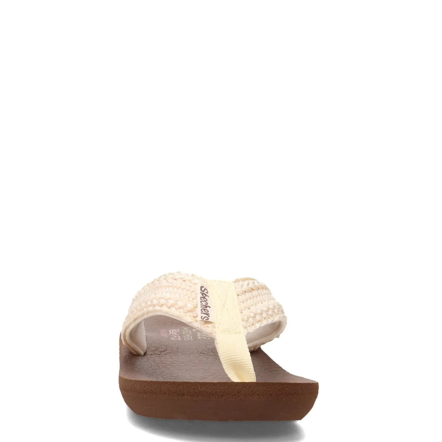 Flip Flops*Skechers Women's , Asana Sandal Natural