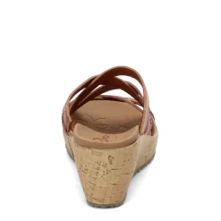 Wedges*Skechers Women's , Beverlee - Tiger Posse Sandal Luggage