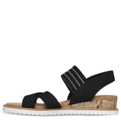 Women's , BOBS Desert Kiss - Shore Enough Sandal|Skechers New