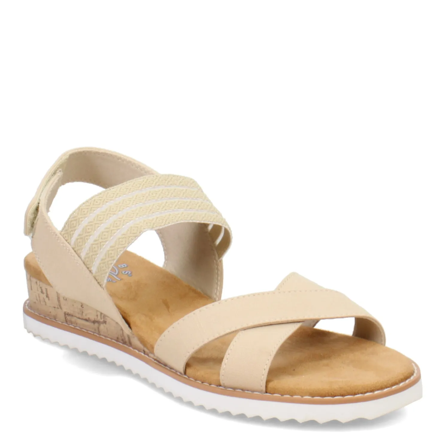 Women's , BOBS Desert Kiss - Shore Enough Sandal|Skechers Sale