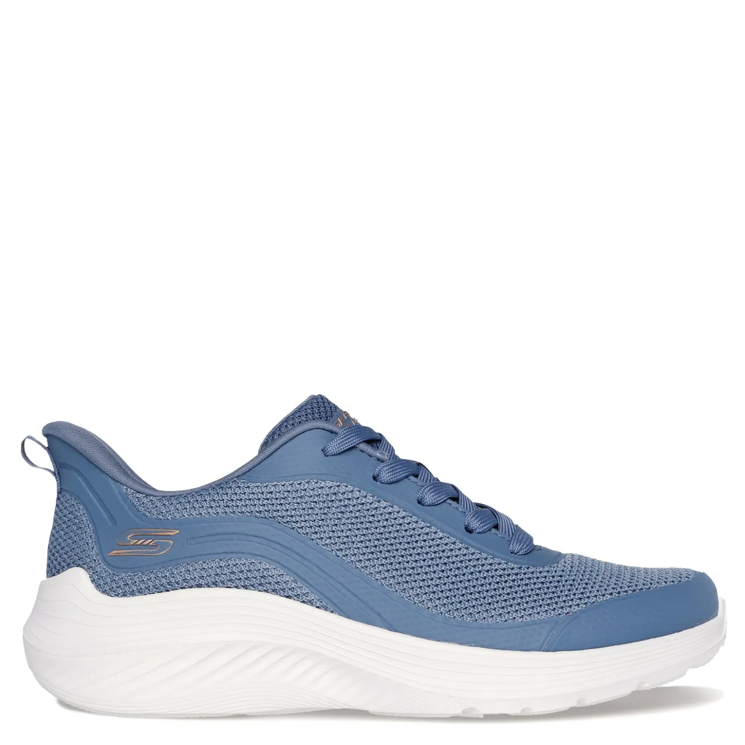 Women's , BOBS Sport Squad Waves - Still Wading Sneaker|Skechers Clearance
