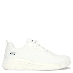 Walking*Skechers Women's , BOBS Sport B Flex - Visionary Essence Sneaker - Wide Width White