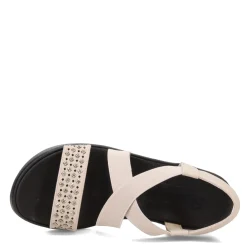 Wedges*Skechers Women's Cali, Arch Fit Rumble Sandal Stone
