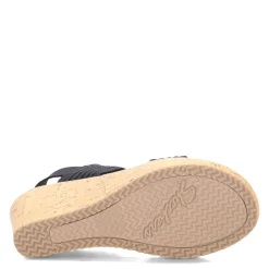 Wedges*Skechers Women's Cali, Beverlee - Sheer Luck Sandal Black
