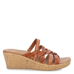 Wedges*Skechers Women's Cali, Beverlee - New Resort Sandal Luggage