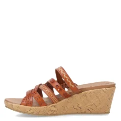 Wedges*Skechers Women's Cali, Beverlee - New Resort Sandal Luggage