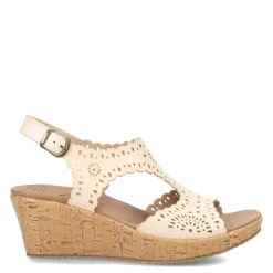 Wedges*Skechers Women's Cali, Beverlee - Easy To Adore Sandal Off White