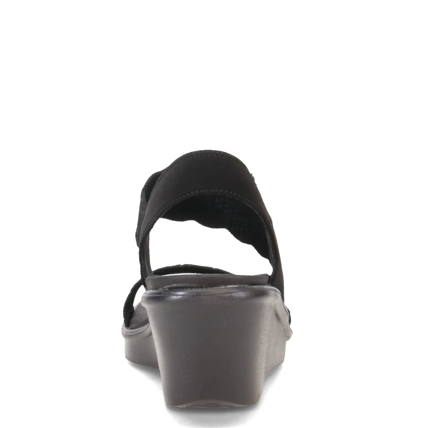 Wedges*Skechers Women's Cali, Rumble On - New Crush Sandal Black