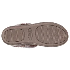 Women's , Cozy Campfire Fresh Toast Slipper - Wide Width|Skechers New