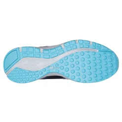 Running*Skechers Women's , GO RUN Consistent - Vivid Horizon Running Shoe - Wide Width Navy/Lavender