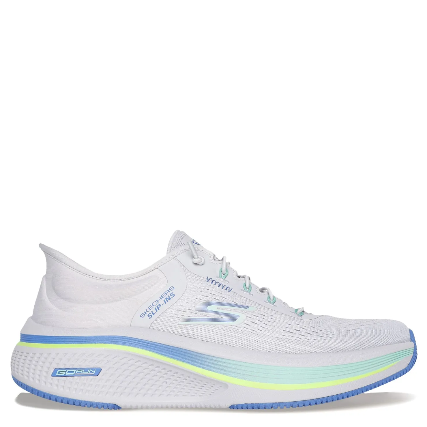 Running*Skechers Women's , GO RUN Elevate 2.0 Slip-Ins - Banyan Running Shoe Grey/Blue