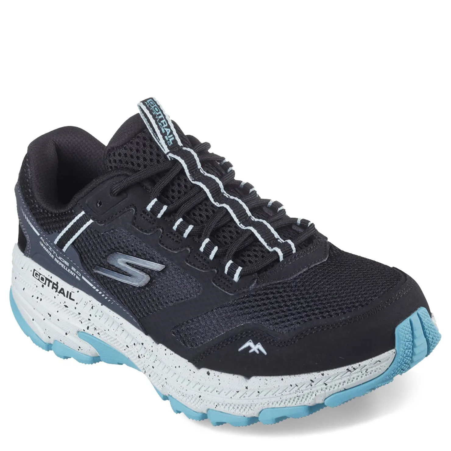 Running*Skechers Women's , GO RUN Trail Altitude 2.0 - Ravine Trail Running Shoe Black/Aqua