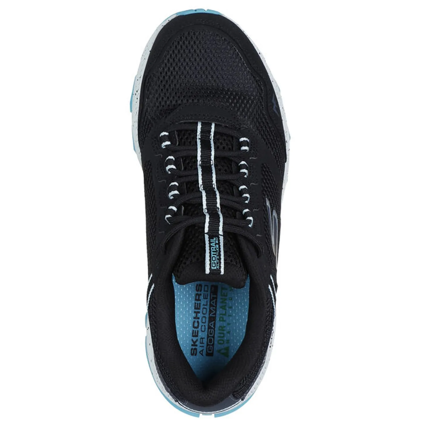 Running*Skechers Women's , GO RUN Trail Altitude 2.0 - Ravine Trail Running Shoe Black/Aqua