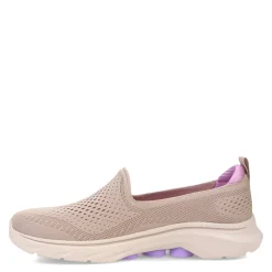 Walking*Skechers Women's , GO WALK 7 - Vina Sneaker Taupe