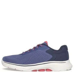 Walking*Skechers Women's , GO WALK 7 - Cosmic Waves Sneaker Navy Coral