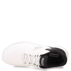 Walking*Skechers Women's , GO WALK 7 - Cosmic Waves Sneaker White Black