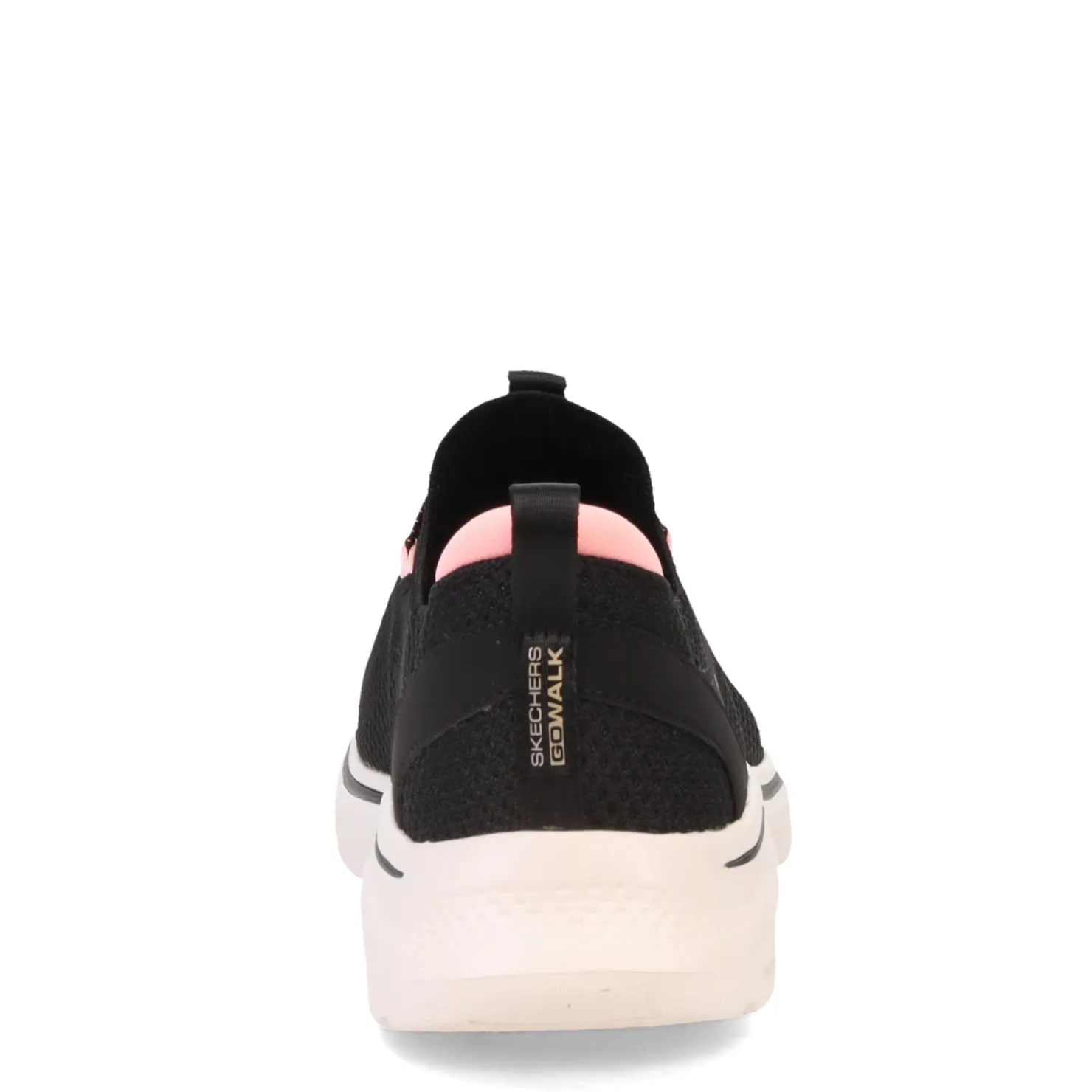 Walking*Skechers Women's , GO WALK 7 - Abie Sneaker Black Hot Pink