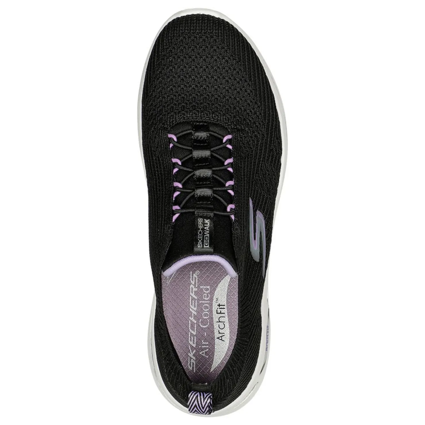 Women's , GO WALK Arch Fit - Crystal Waves Sneaker|Skechers Discount