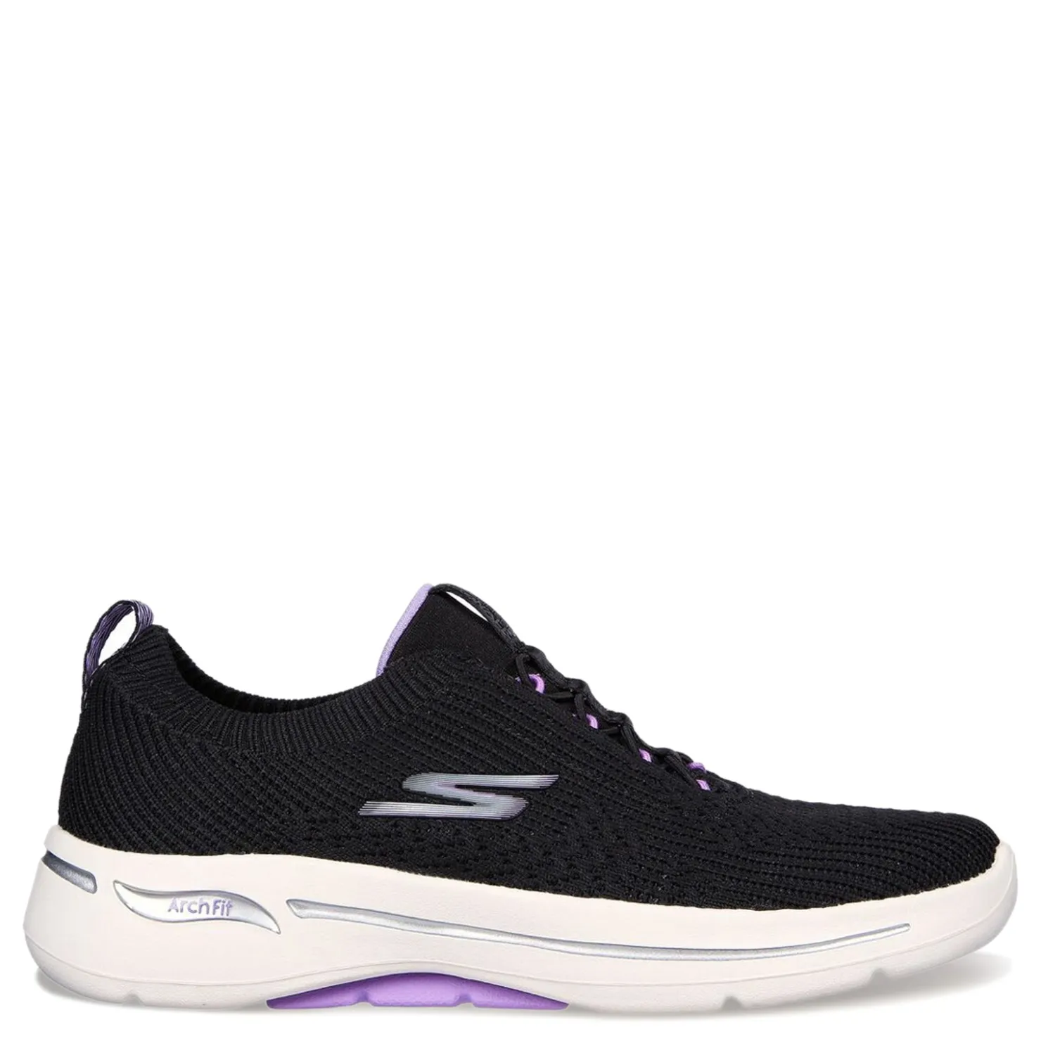 Walking*Skechers Women's , GO WALK Arch Fit - Crystal Waves Sneaker Black