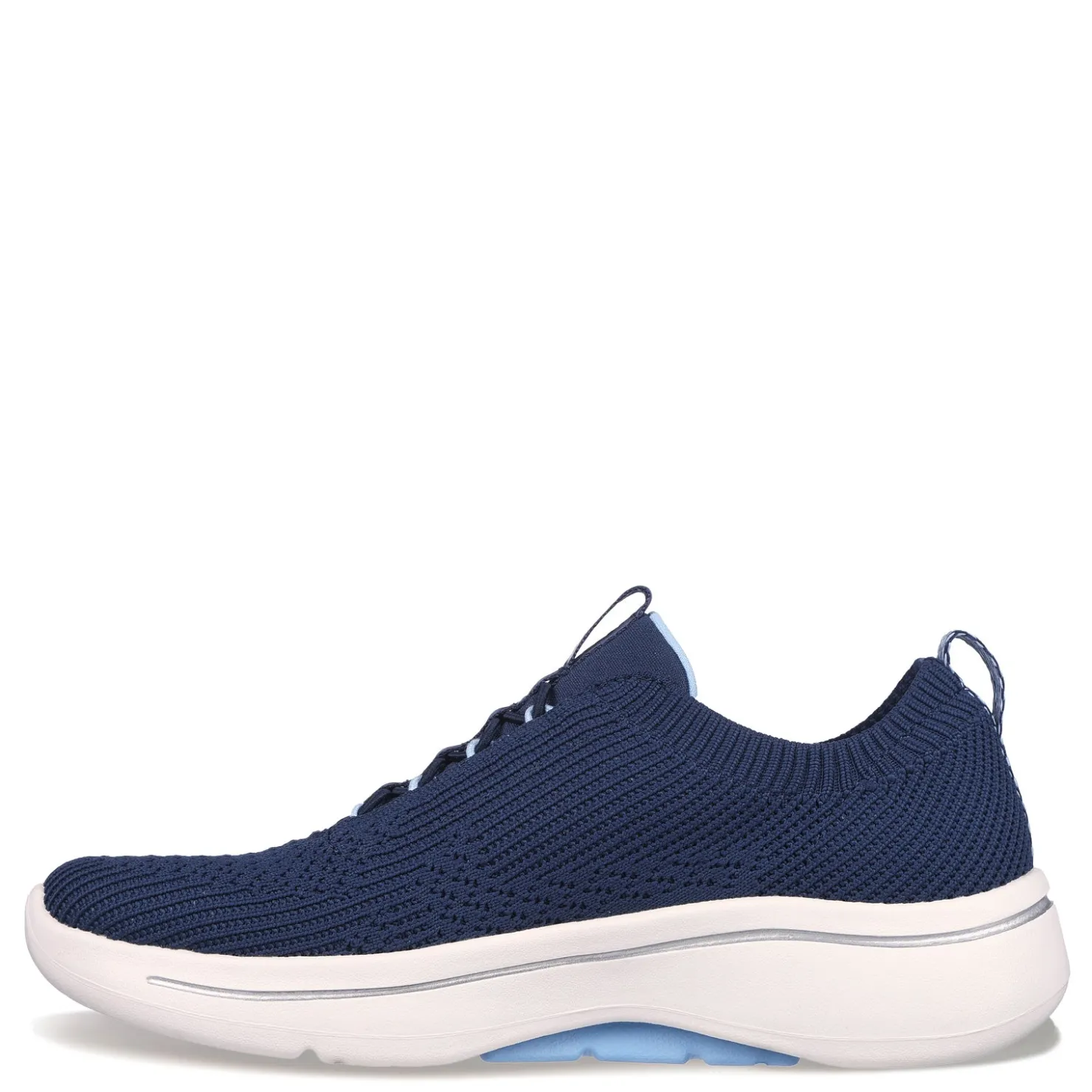 Walking*Skechers Women's , GO WALK Arch Fit - Crystal Waves Sneaker Navy Blue