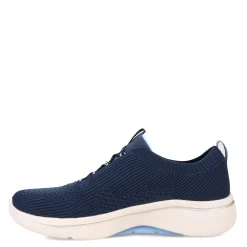 Walking*Skechers Women's , GO WALK Arch Fit - Crystal Waves Sneaker Navy Blue