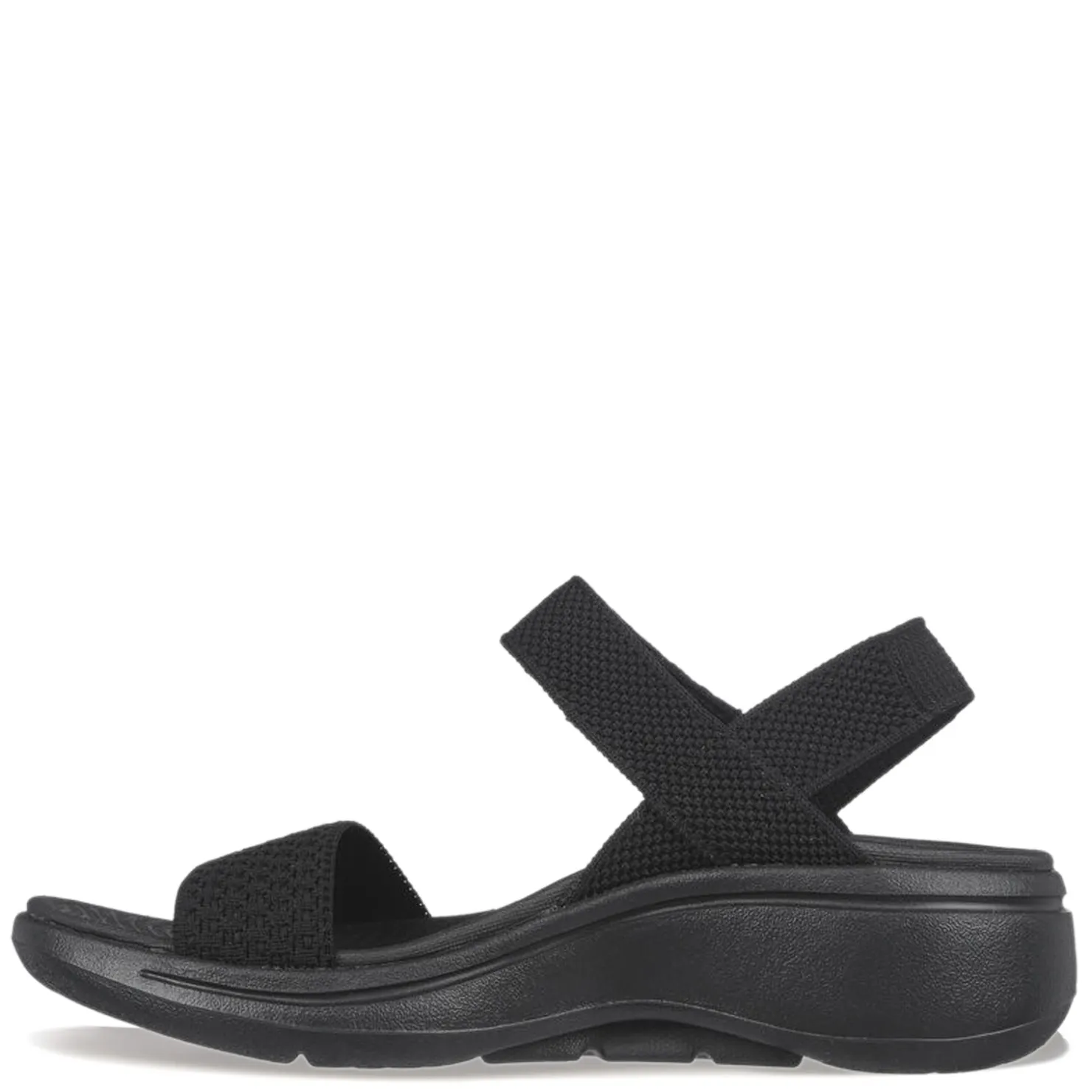 Outdoor & Hiking*Skechers Women's , GO WALK Arch Fit - Polished Sandal Black