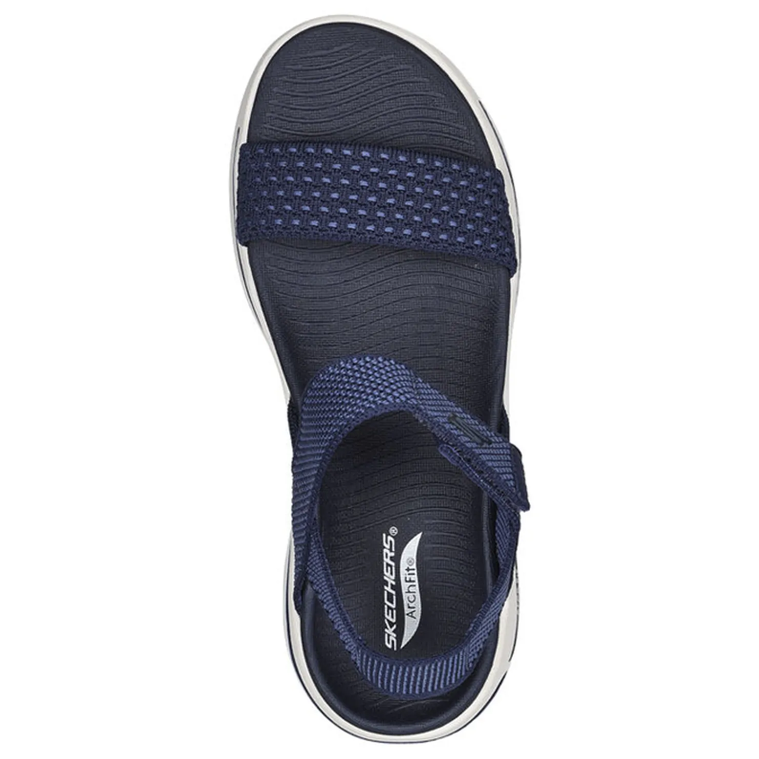 Outdoor & Hiking*Skechers Women's , GO WALK Arch Fit - Polished Sandal Navy