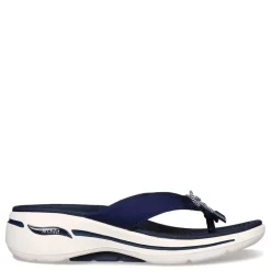 Flip Flops*Skechers Women's , GO WALK Arch Fit Sandal - Lakeside Sandal Navy