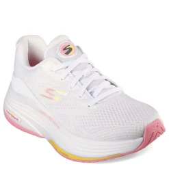 Walking*Skechers Women's , GO WALK Distance Walker - Morning Sunset Walking Shoe White/Coral
