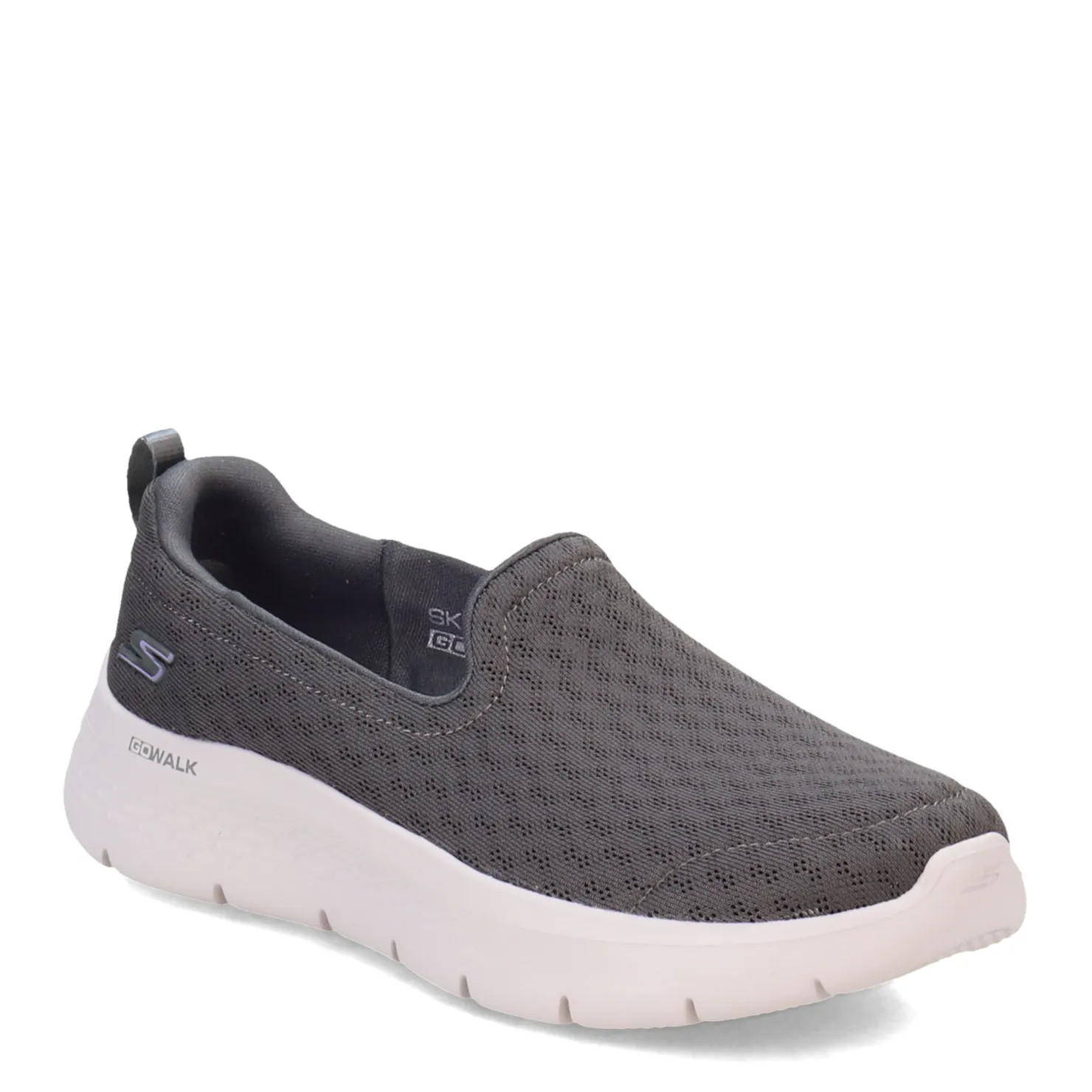 Walking*Skechers Women's , GO WALK FLEX - Ocean Wind Sneaker Charcoal