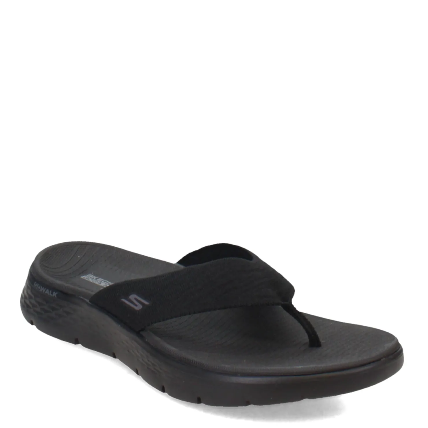 Flip Flops*Skechers Women's , GO WALK Flex Sandal - Splendor Sandal Black