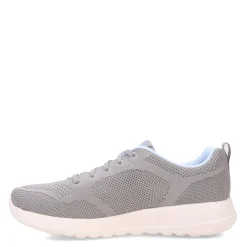 Walking*Skechers Women's , GO WALK Joy - Violet Walking Shoe Grey Blue